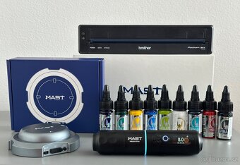 tetovací sada MAST ARCHER 2 MAX + termální tiskárna Brother - 4