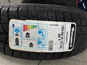 Škoda Rapid kompletní nepoužitá zimní kola 15 - 4