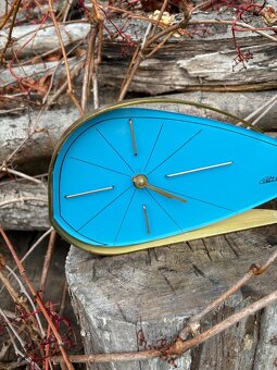 Hodiny Prim Brusel Modré "Kapka" - 4