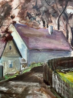 Obraz Urbánek 50x70 plátno olej - 4