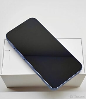 iPhone 14 Blue BATERIE 100% TOP - 4