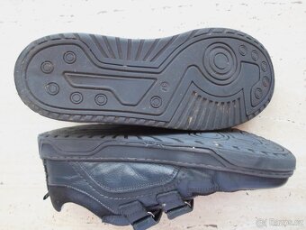 Modré boty polobotky kožené - 37 - 4