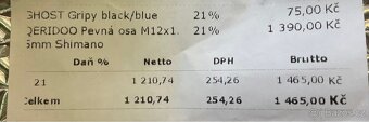 Pevná osa QERIDOO M12x1.5mm - 4