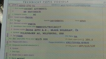 Škoda Fabia 1,4i 16V, rok 2011 - 4