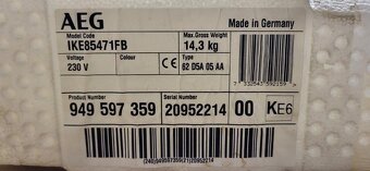 indukční deska AEG IKE85471FB - 4