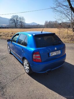 Škoda Fabia RS Swiss Blue - 4