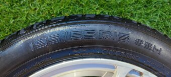 Litá kola s letní pneu 4x108 R15, 195/55 - 4