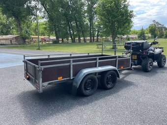 Bržděný přívěs HAPERT 2000 kg, 130x300, nová stk - 4