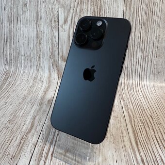 iPhone 16 Pro 128GB, černý, eSIm,100% baterie (rok záruka) - 4