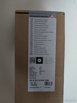 Roleta ROTO ZRV M 074/118 R4R7 WV05 originál, nová, 3ks - 4