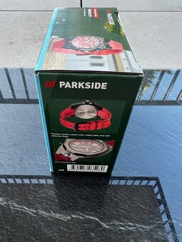 Parkside hodinky-červené - 4