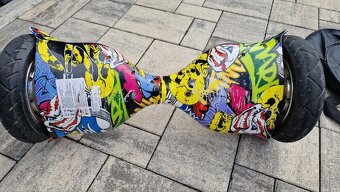 Hoverboard Graffiti Offroad APP,kola 10" - 4