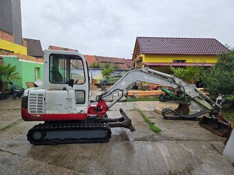 Prodám Minibagr Tateuchi Tb-135 Vaha 3.5T nový podvozek Roze - 4