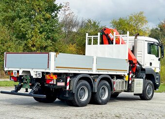 MAN TGS 33.480 6x6 - valník s hydraulickou rukou - 4