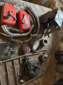 jawa 21 pionýr, díly CZ175,125 - 4