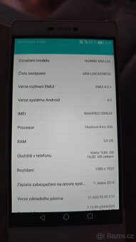 Telefon Huawei GRA-L09 bílý s pouzdrem - 4