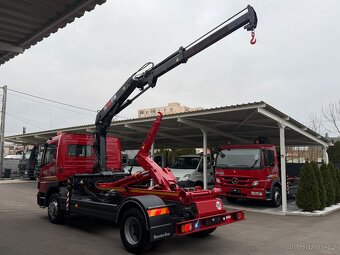 Mercedes-Benz Atego 1218 hákový nakladač hydraulická ruka - 4