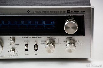 TOSHIBA SA-304 / quadrofónny receiver - 4
