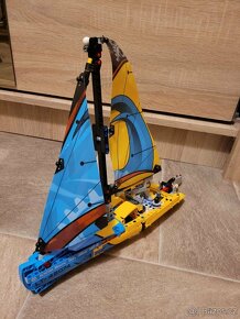 LEGO technic auta, ctyřkolka, plachetnice - 4