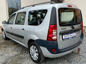 Dacia Logan MCV 1.6 16v 77kW, Tažné, Nová STK, klima - 4