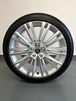Letní ☀️ Alu kola Canopus, Škoda Superb 3, 5x112 r19 - 4
