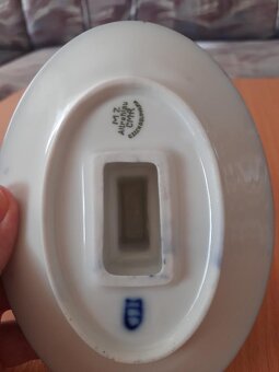 Porcelánový stojánek na zápalky - 4