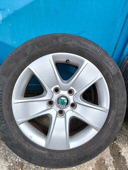 alu kola škoda 205/55/16 - 4