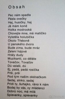 ZPÍVÁNKY TEXTY, NOTY KUS 20KČ - 4