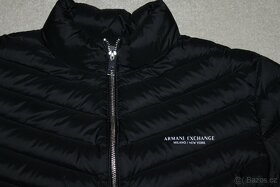 Pánská péřová / puff bunda Armani Exchange vel. M - 4