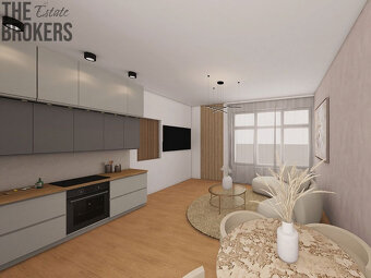 Prodej nadstandardního bytu 3+KK, 105 m² – Pernerova, Karlín - 4