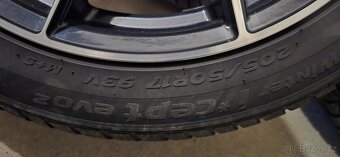 Prodám kompletní kola DOTZ Spa Dark + pneu Hankook 17'' p - 4