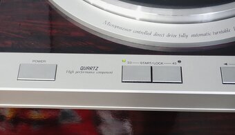 DENON DP-47F, špičkový Quarz Direct Drive gramofon jako nový - 4