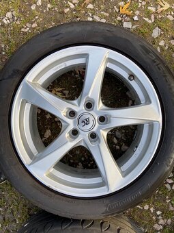 Alu kola RC Design 5x108 R17 + letní pneu - 4