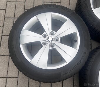 Superb - 17" Triton + zimní 215/55 R17 Continental 7mm - 4