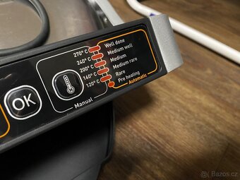 Gril Tefal OPTIGRILL GC706D34 černý/nerez - 4