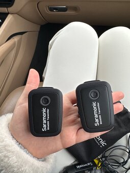 2 Bezdrátových mikrofony Saramonic Blink 500 - 4