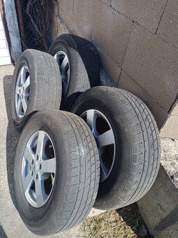 Alu kola Kia,Hyundai, 5x114,3mm, obuté 235/70/R16 Rotalla - 4