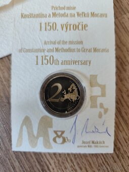 2 Euro Slovensko Příchod Konstantina a Metoděje - 4