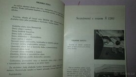 Návod k obsluze osobního vozu Škoda 1201 Sedan 1958 - 4