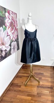 Koktejlové babydoll šaty z hedvábím Sandro PC 7.900 - 4