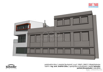 Prodej projektu bytového domu, 820 m², Mladá Boleslav - 4