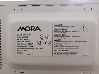 Mikrovlnná trouba Mora - 4