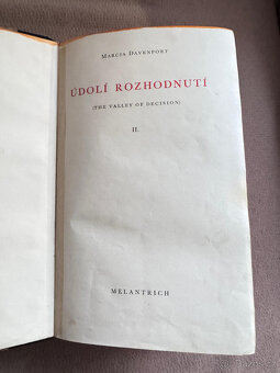 Údolí rozhodnutí (Marcia Davenport) - 4