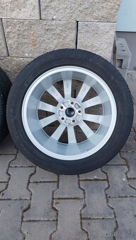Alu kola 5x112 r17 letní pneu vw passat b7 alltrack - 4
