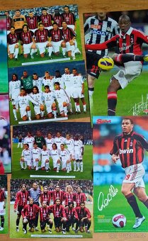 Unikátna zbierka futbal.plagátov a fotiek AC Milan - 4