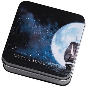 Nádherná mince - Crystal Skull - La Luna de Sangre - 1 Oz - 4
