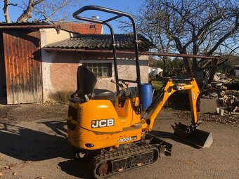 Prodám minibagr JCB 8008 CTS - 4