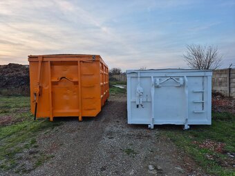 Kontejnery s otvírací střechou 3ks - 4