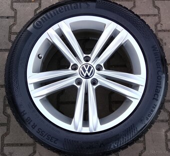 Zimní alu disky originální VW Tiguan 5x112 R18 - 4