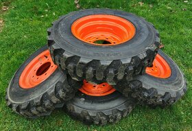 4x kolo Bobcat pneu s disky NOVÉ 7000,-kč/ks - 4